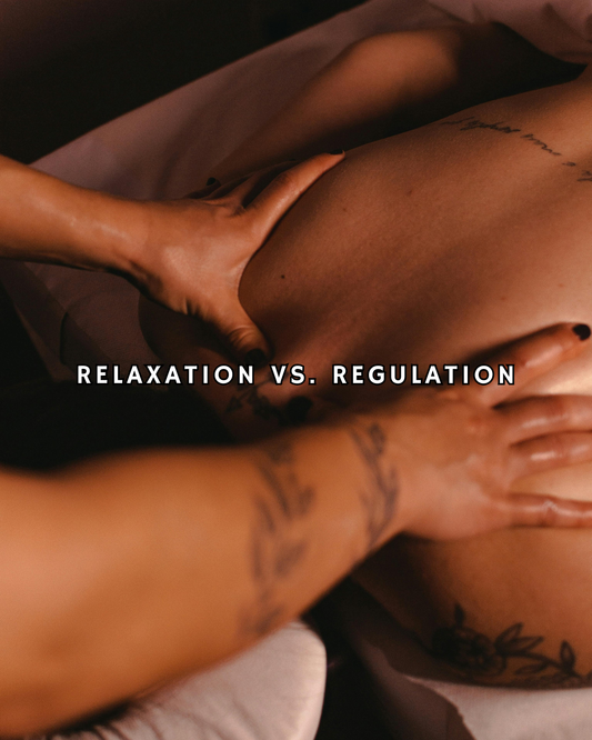 The Difference Between Relaxation and Regulation