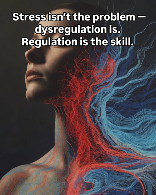 Stress Isn’t the Problem — Dysregulation is.