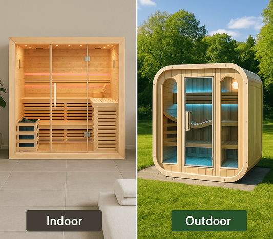 Indoor vs Outdoor Saunas: The Complete Guide for Discerning Homeowners
