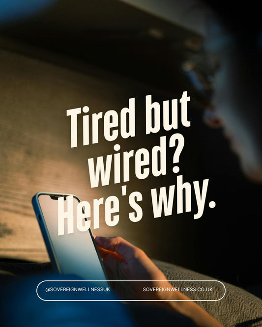Why You Feel Tired But Can't Sleep (And What's Actually Causing It)