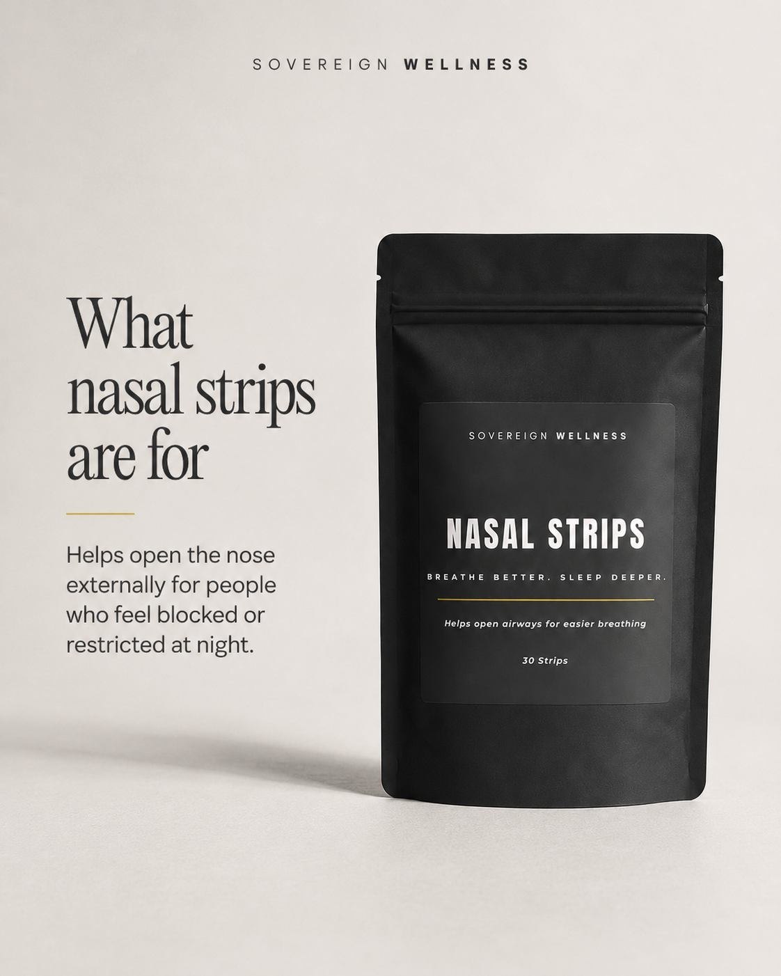 Shutdown Nasal Strips