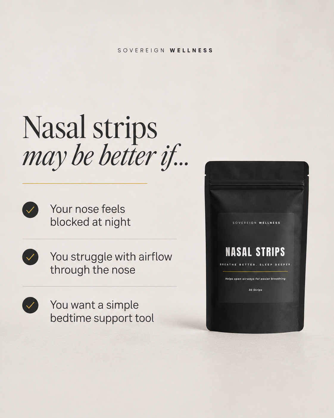 Shutdown Nasal Strips