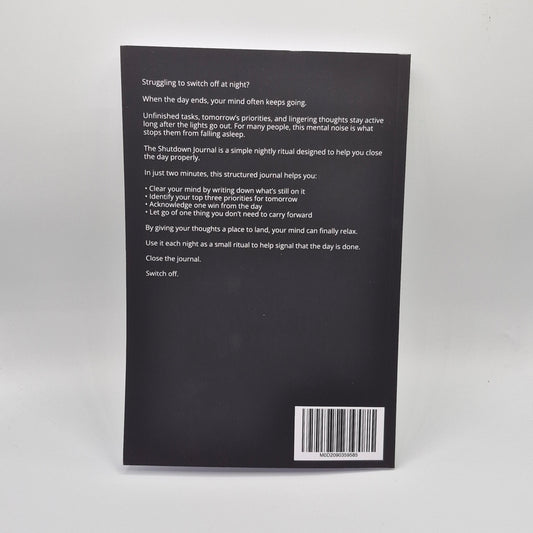 Shutdown Journal