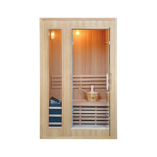 CenturaHeat Traditional Steam 2 Person Indoor Sauna