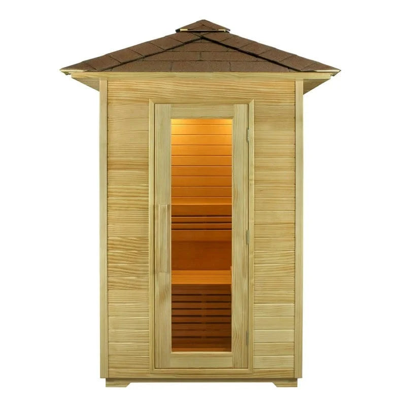 CenturaHeat 2 Person Outdoor Sauna House